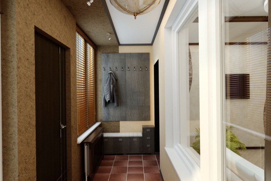 Отделка тамбура