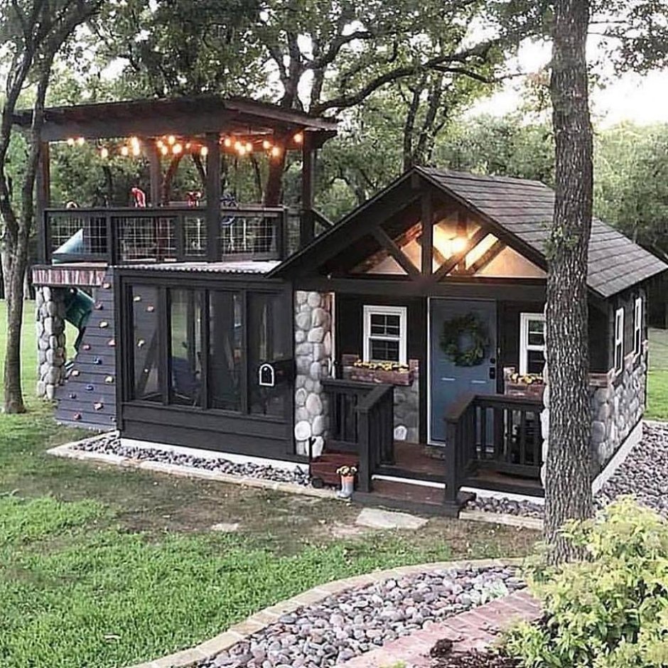 Дача из контейнеров