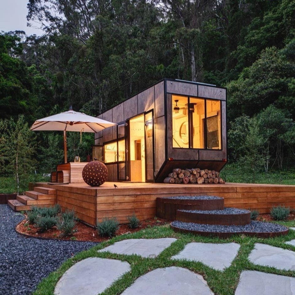 Mountain House mx1 Container House Design, tiny House Cabin, House Design