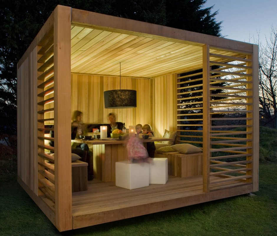 Tiny House с односкатной крышей