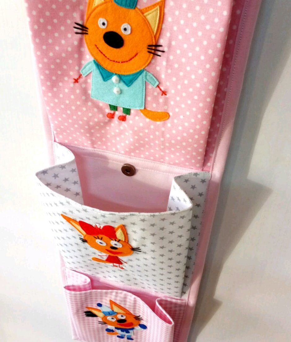Кармашки для детского сада в шкафчик