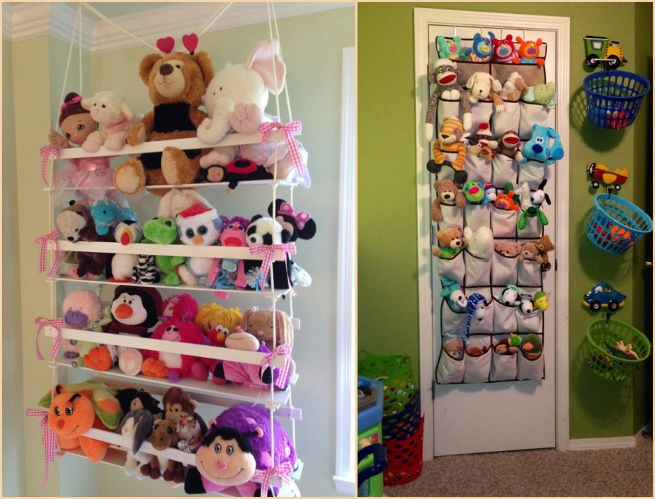 Стеллаж для мягких игрушек