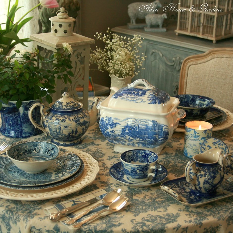 Посуда во французском стиле