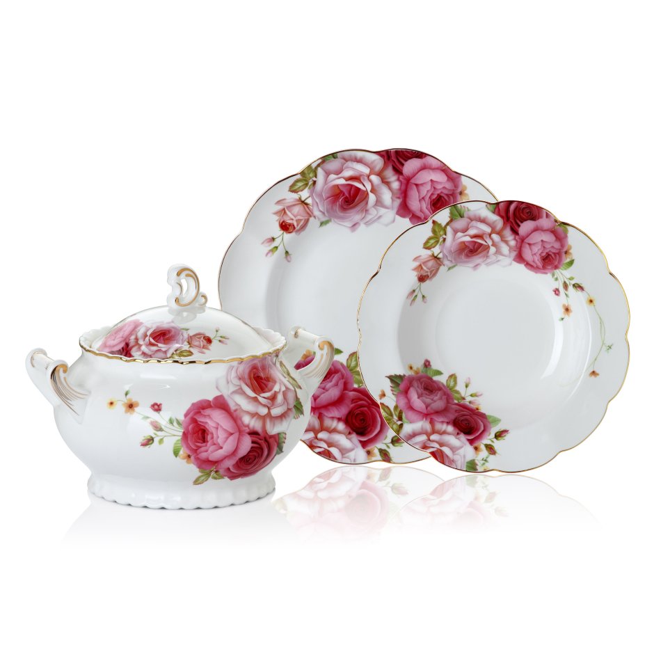 Тарелки Бернардо Top Peony 0213