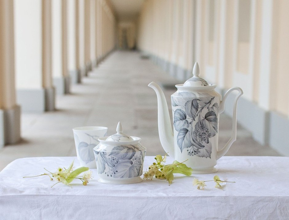 Костяной фарфор серии Прованс