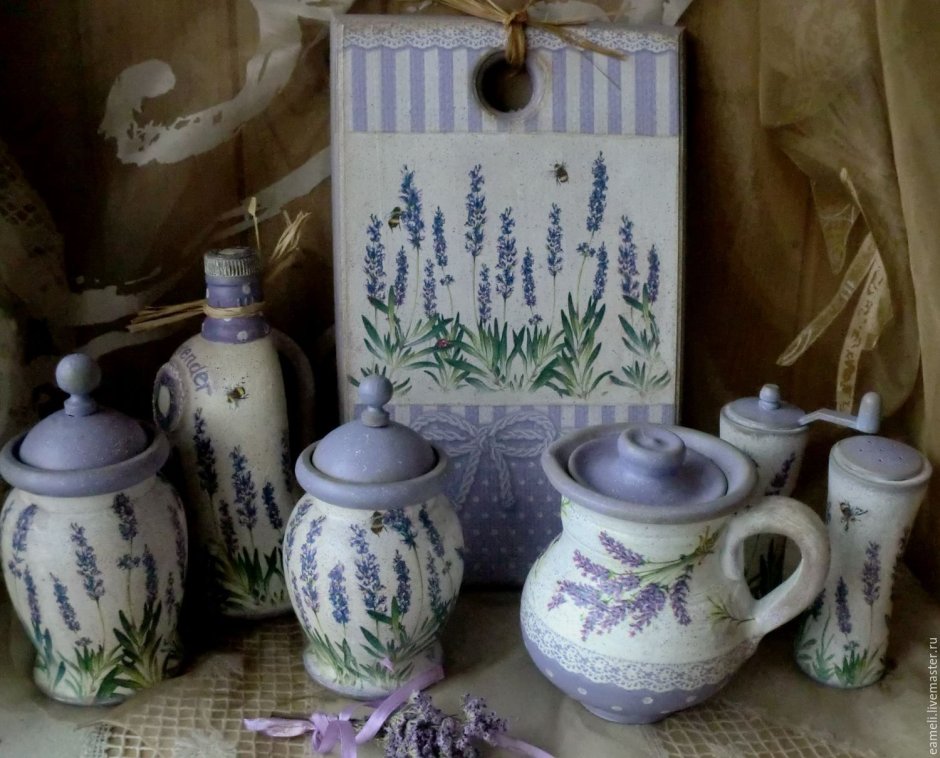 Кухонная утварь в стиле Прованс