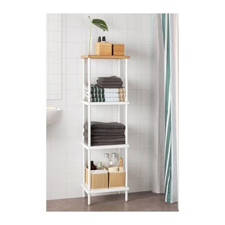 Динам шкаф с дверью, белый40x27x54 см