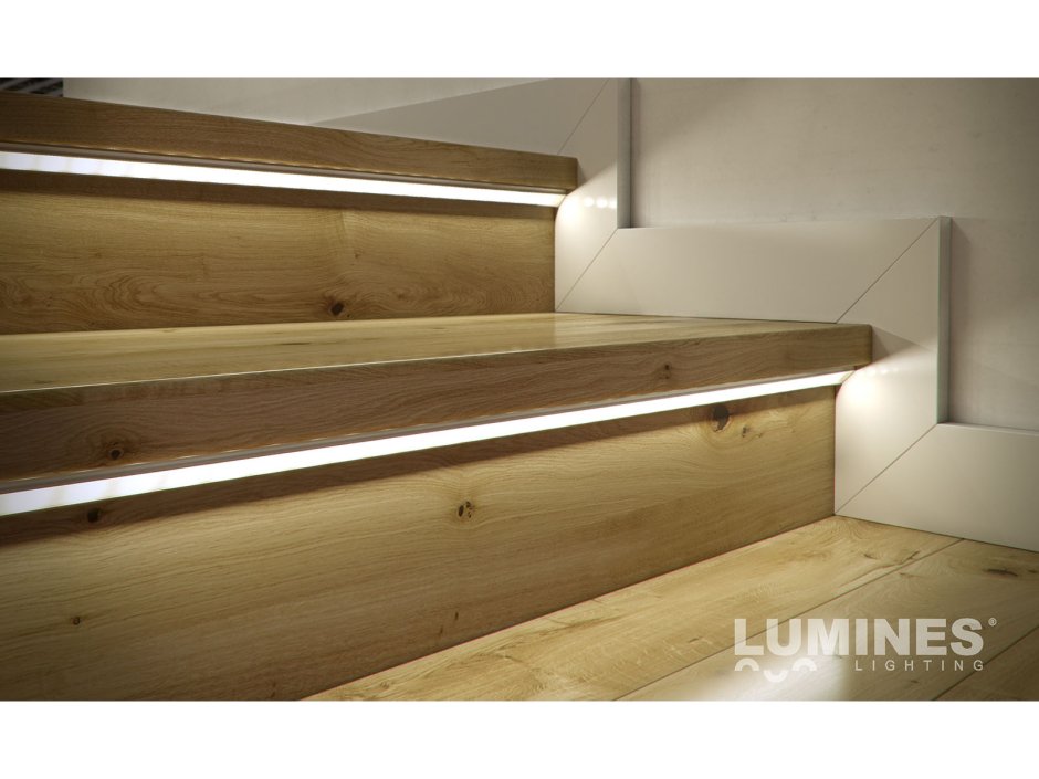 Алюминиевый профиль Lumines Type c 3m белый