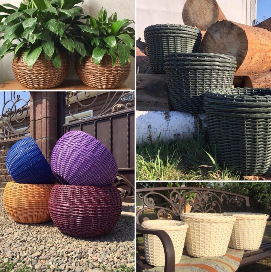 Кашпо Ламела Вербена