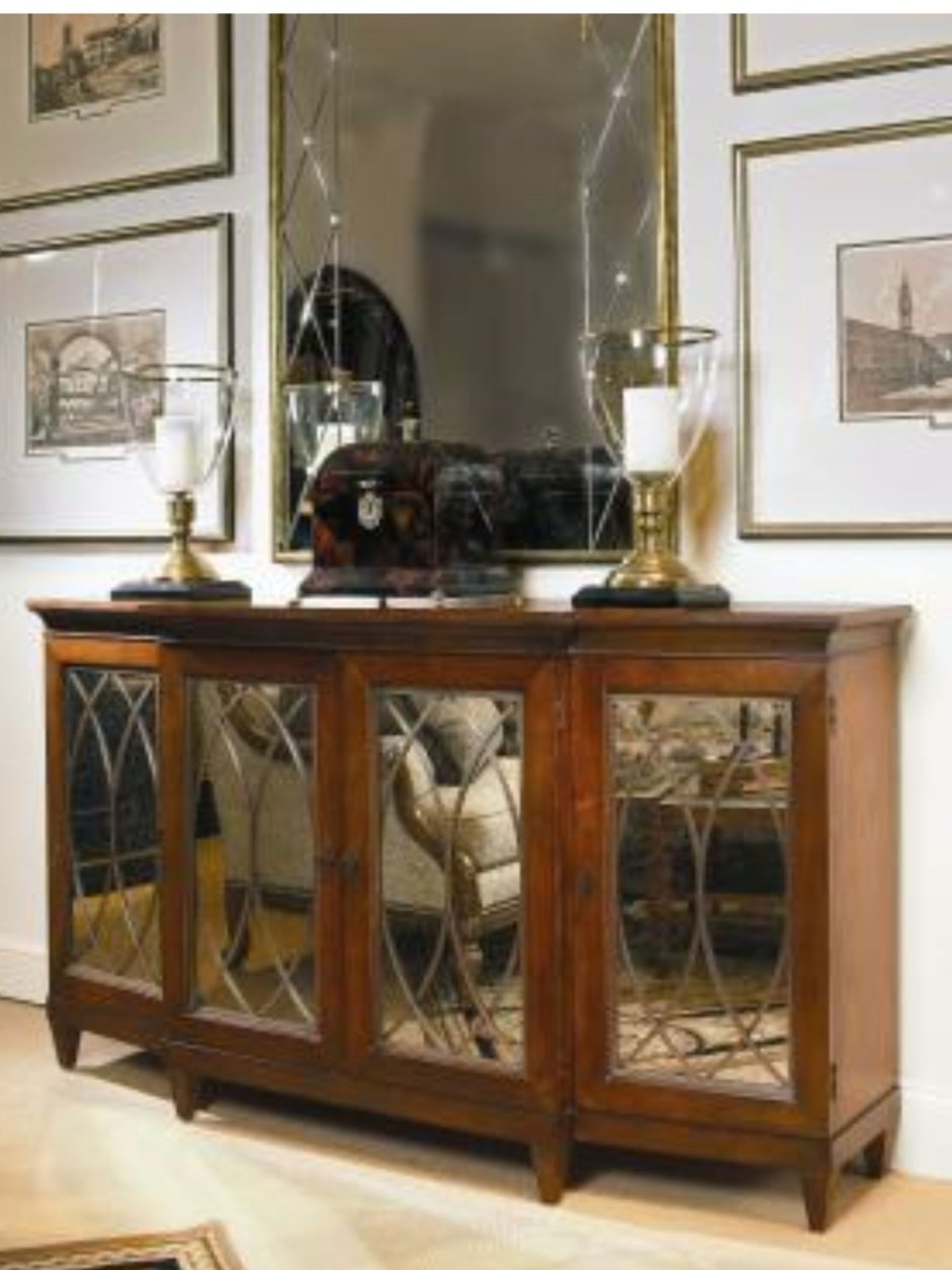 Низкий шкаф для посуды