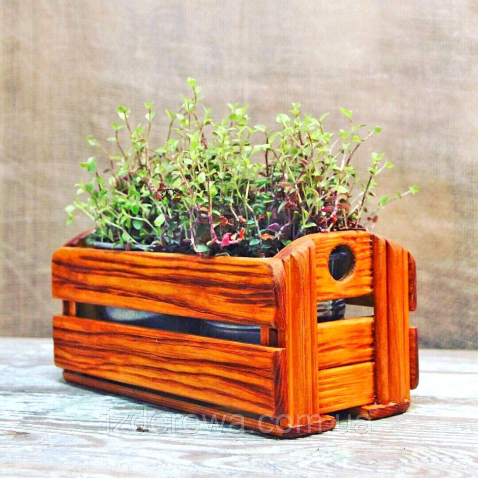 Деревянные кашпо Фабиан Смит