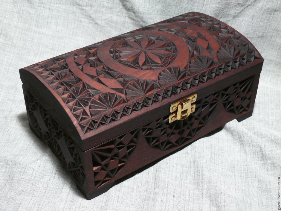 Красивые деревянные шкатулки
