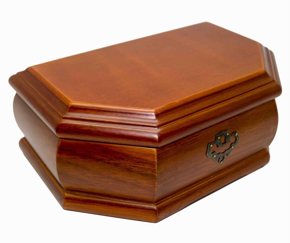 Шкатулка деревянная Теодора чип арт