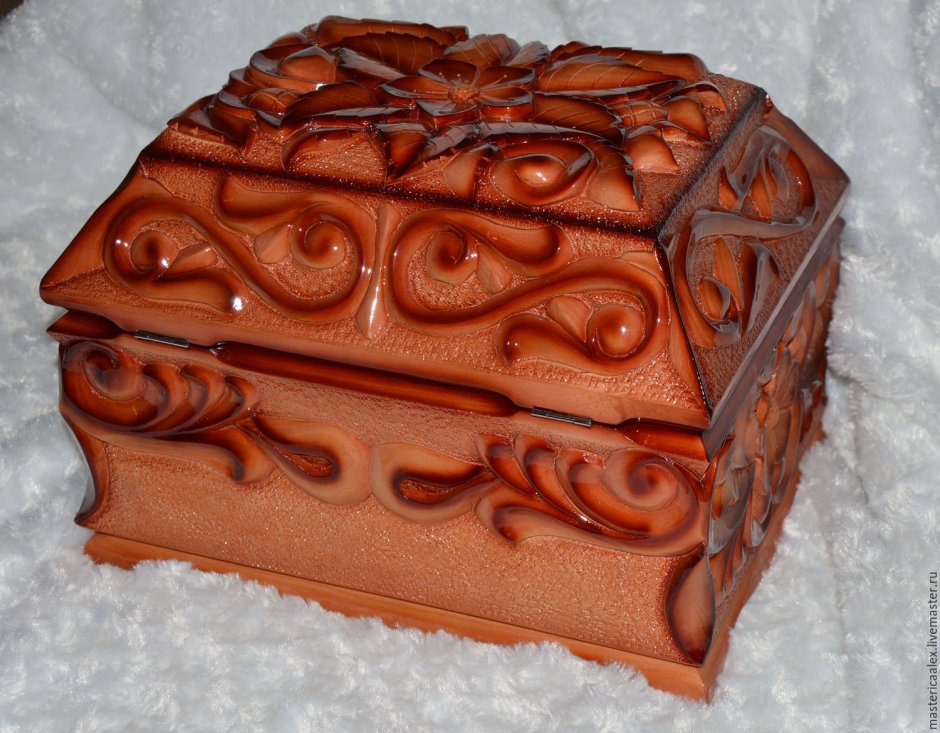 Шкатулка ларец из дерева