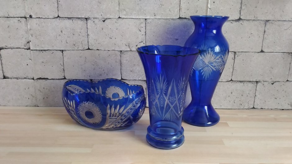 Дятьковский хрусталь цветной