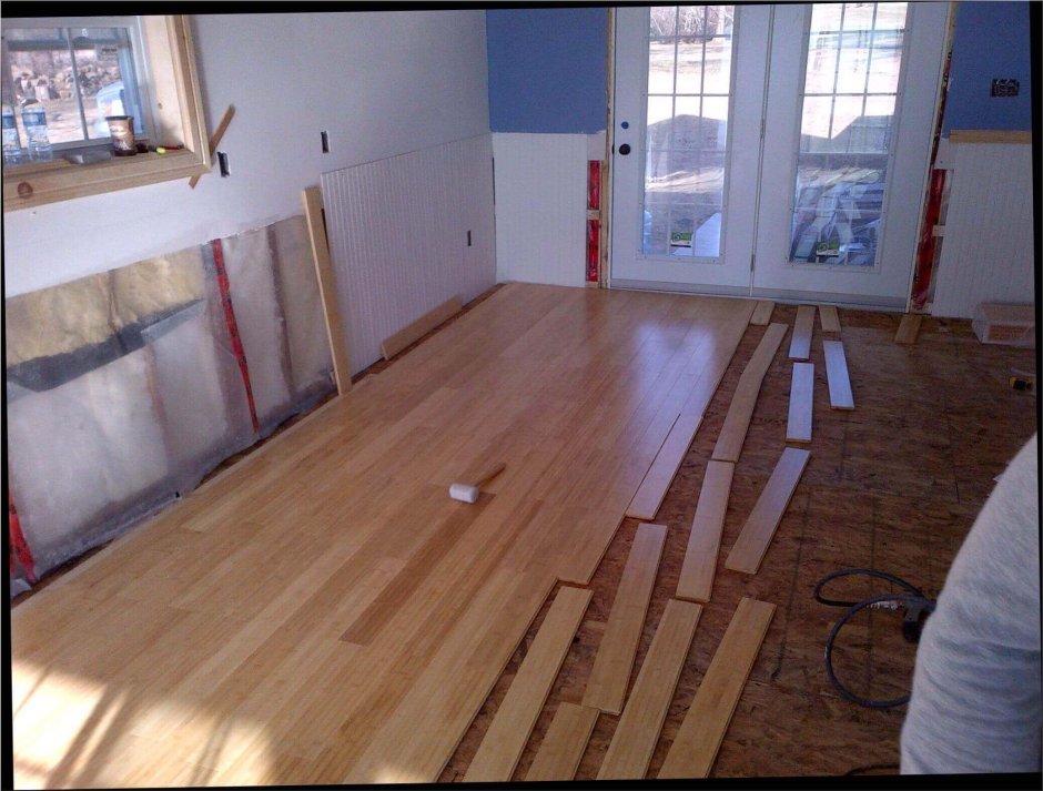 Отделка полов в квартире