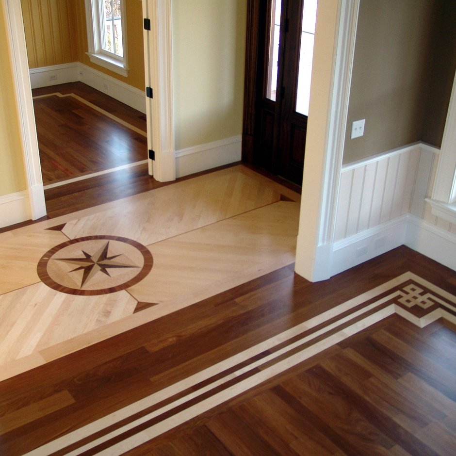 Паркет в прихожей