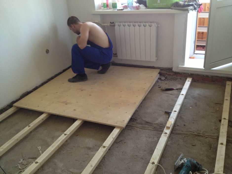 Пол из дерева