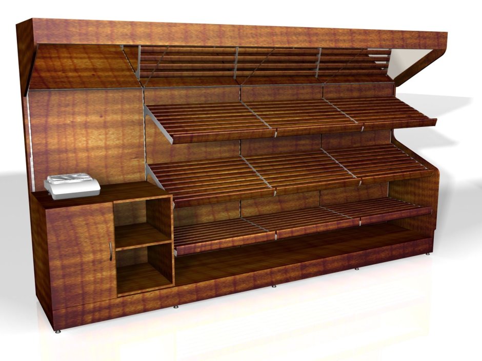 Стеллаж с ячейками металлический