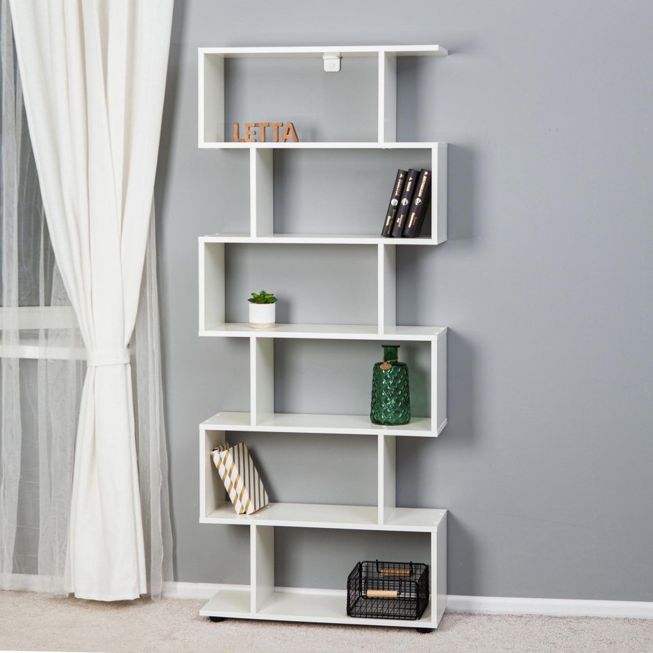 Стеллажи серые для магазина