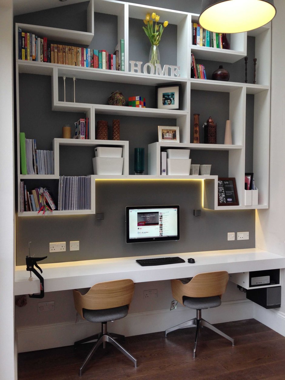 Полочки над столом