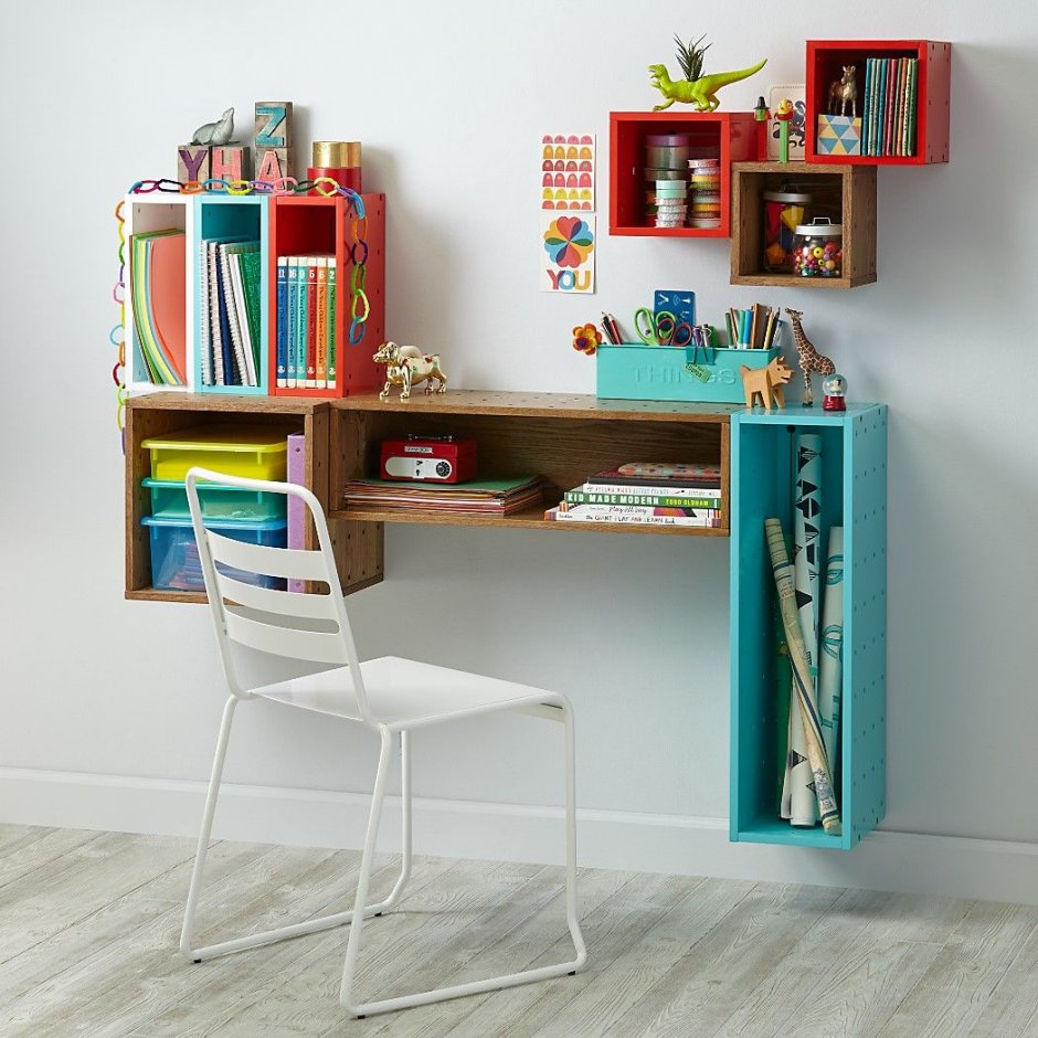 Полочки над столом