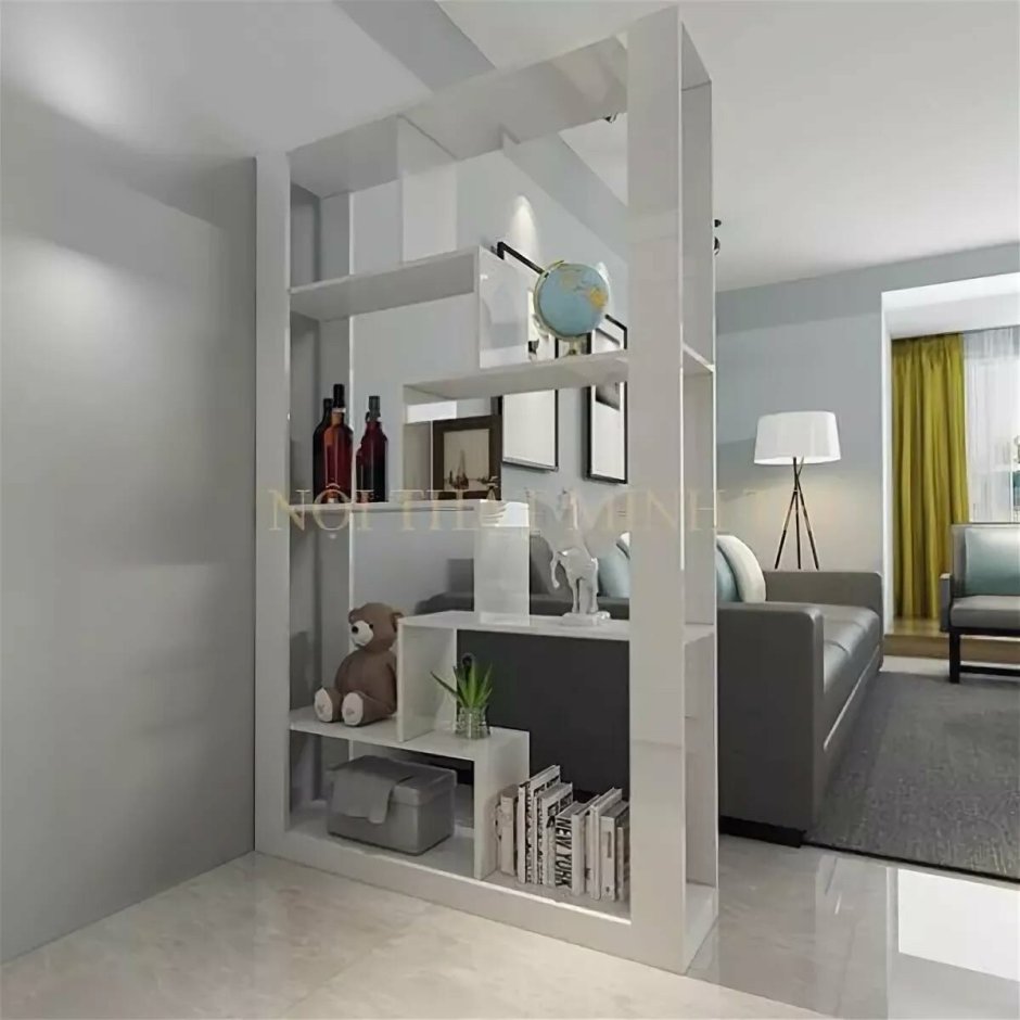 Разделение комнаты перегородкой