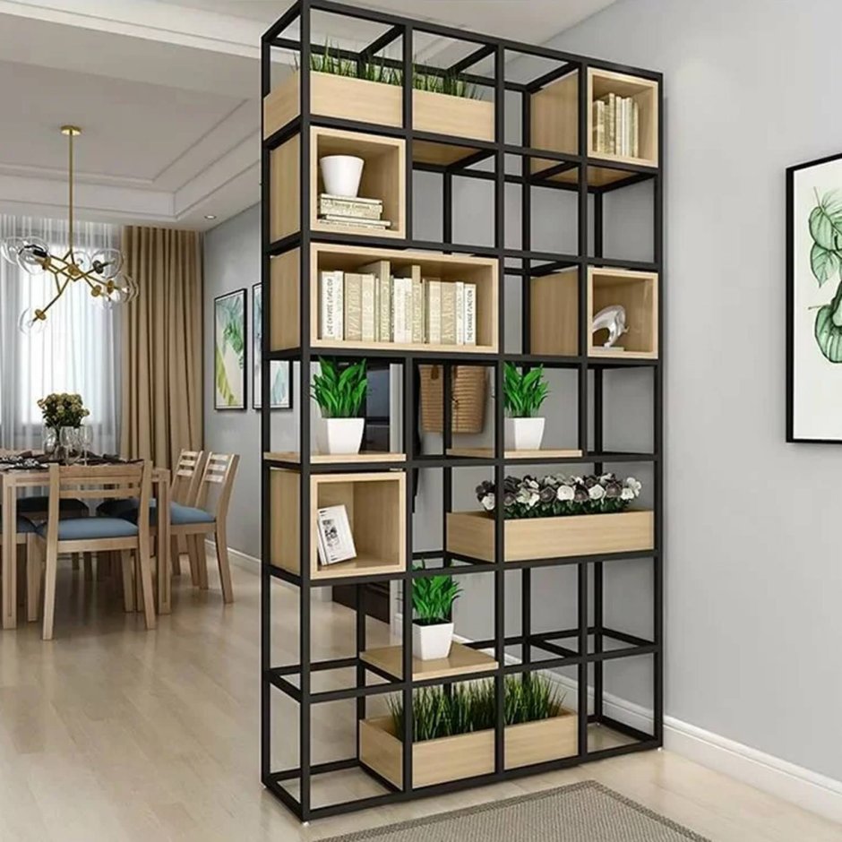 Перегородки из гипсокартона для зонирования пространства