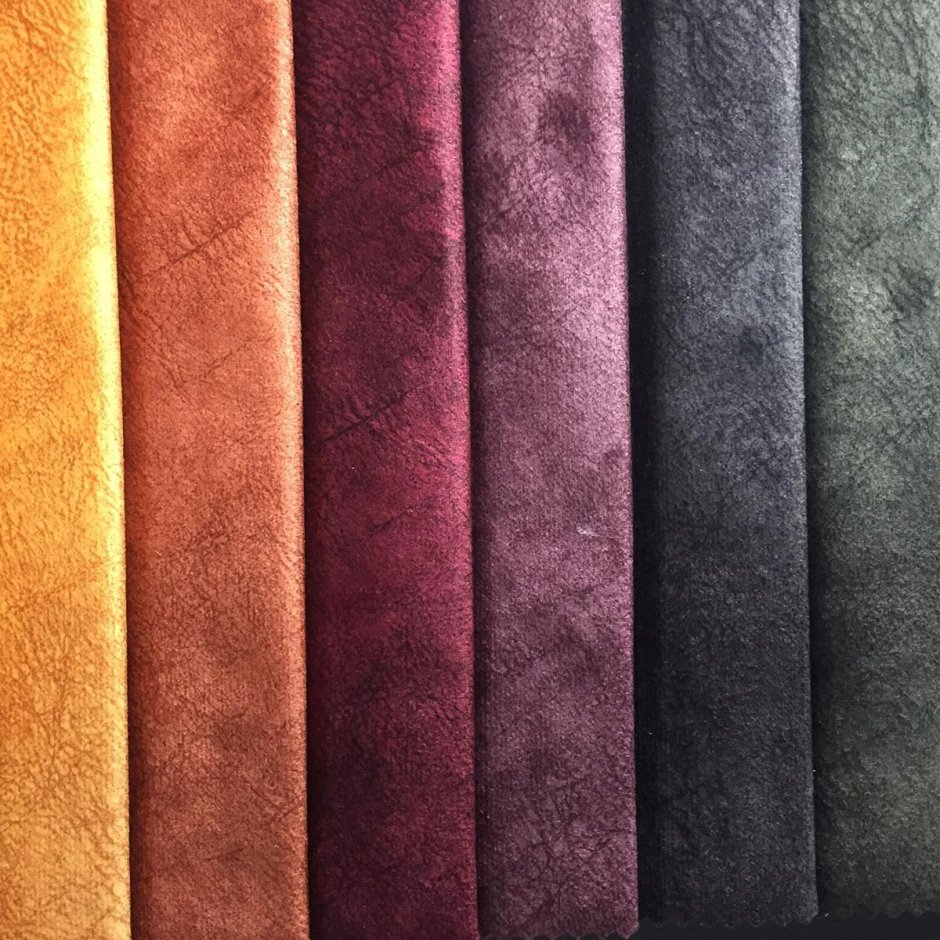 Флок велюр ткань