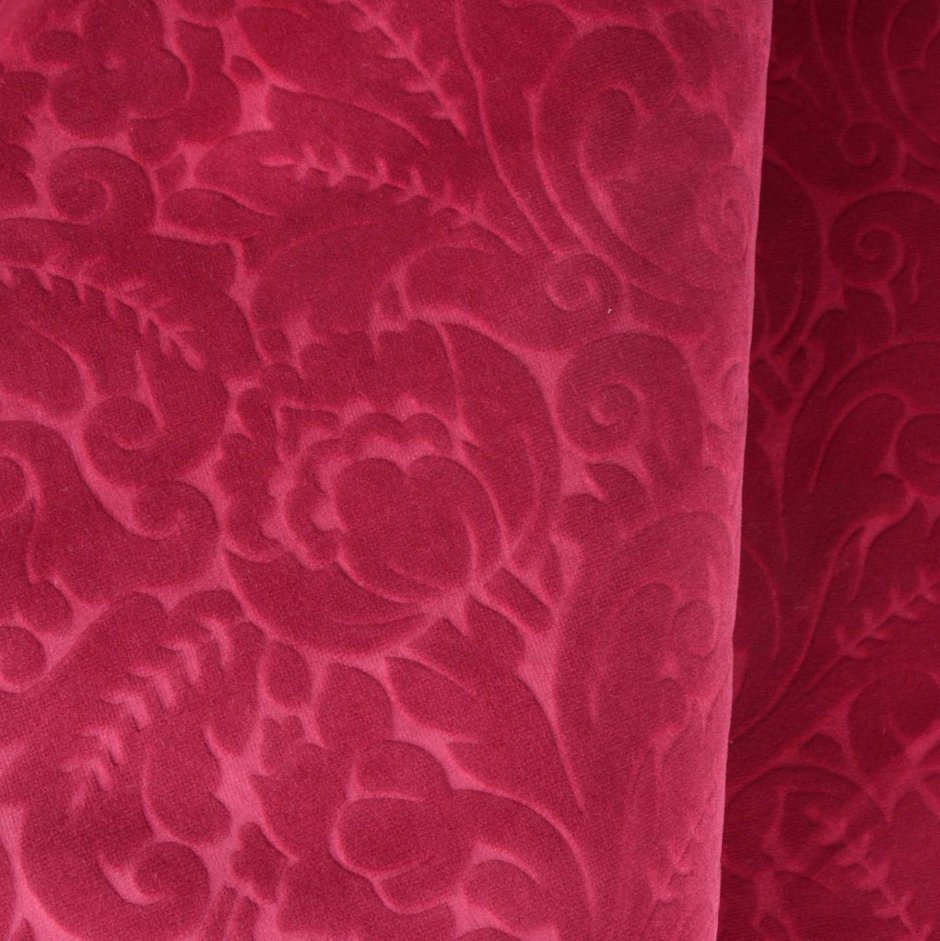 Ткань велюр с узором