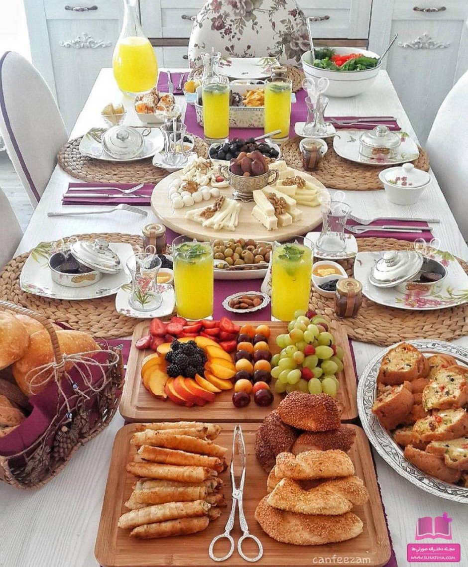 Сервировка новогодного столастола