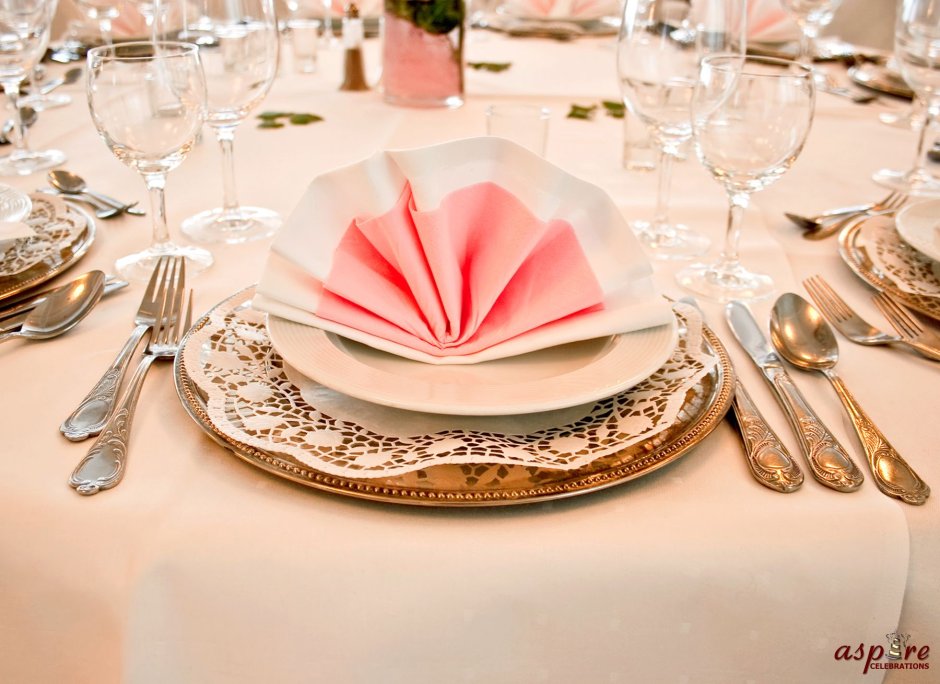 Сервировка стола Яны Рудковской