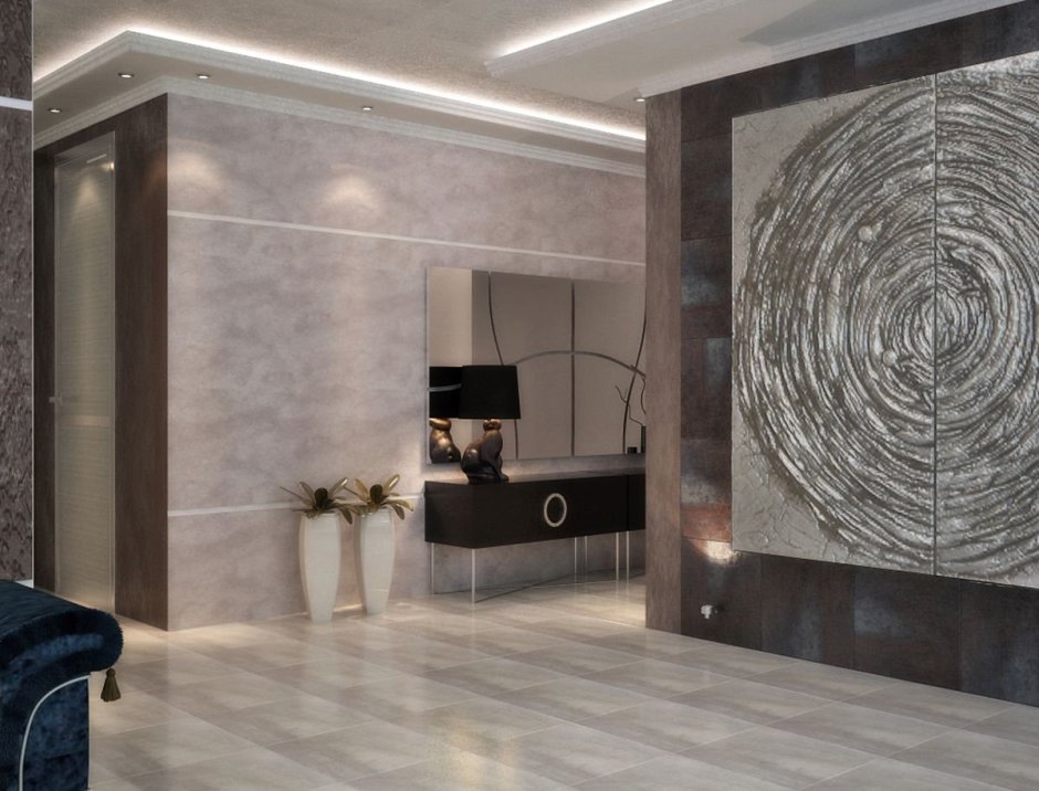 Панно из керамогранита на стену