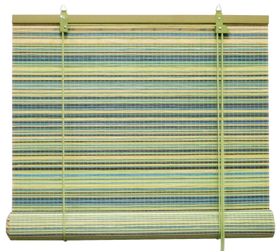 Бамбуковая рулонная штора Bamboo 010 (мята) 120*160см