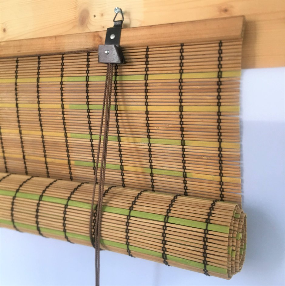 Механизм рулонных бамбуковых штор