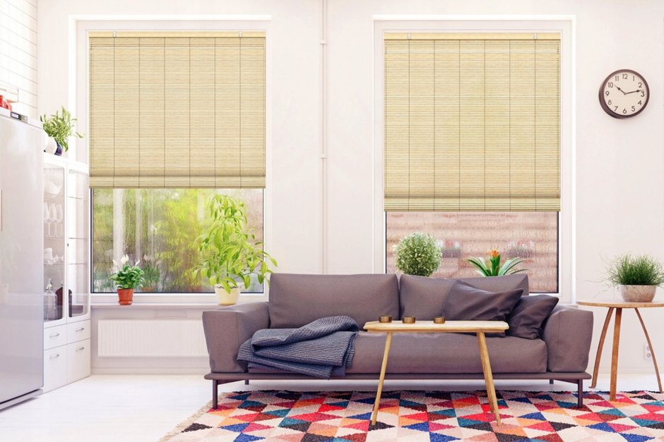 Рулонная штора Эскар бамбуковые