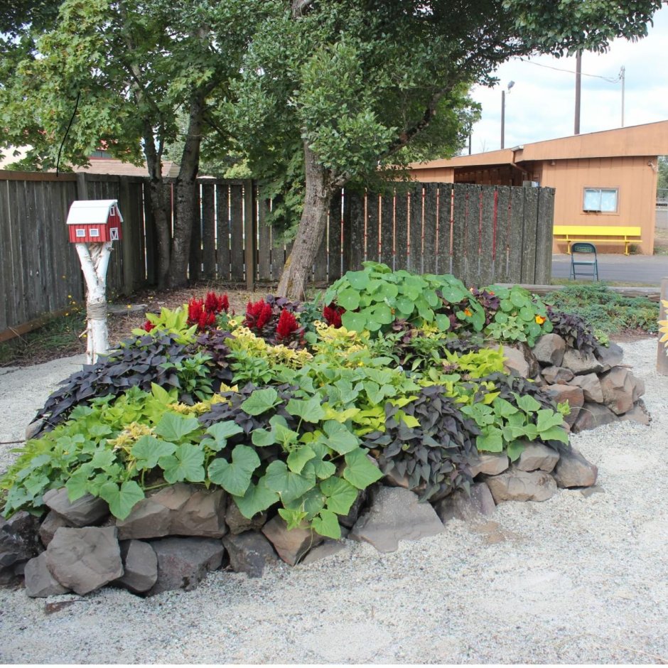 Ограда для грядок металлическая