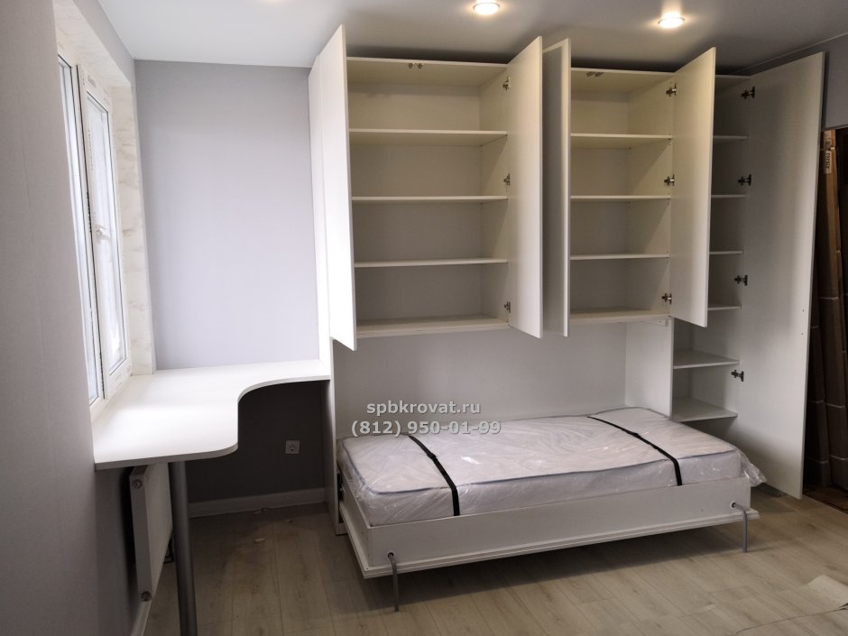 Откидная кровать на лоджии