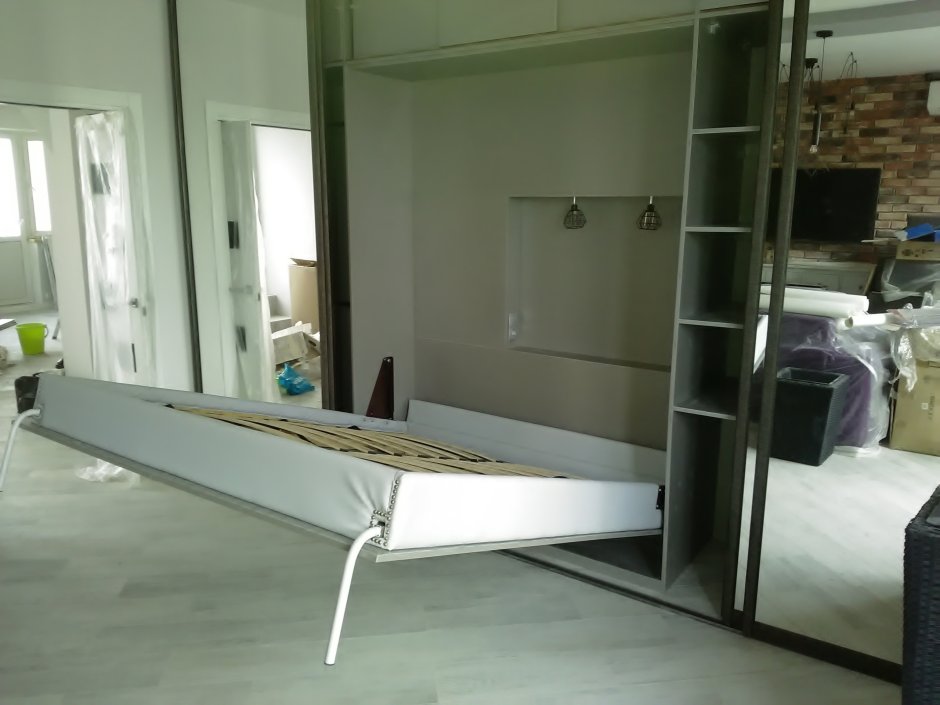 Мягкая зона на балконе