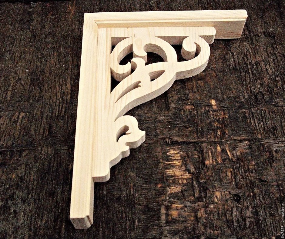 Двойной кронштейн для карниза 28см