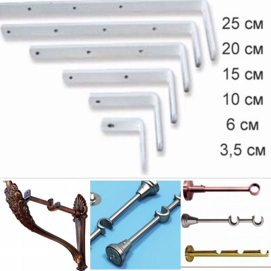 Самодельные деревянные карнизы для штор