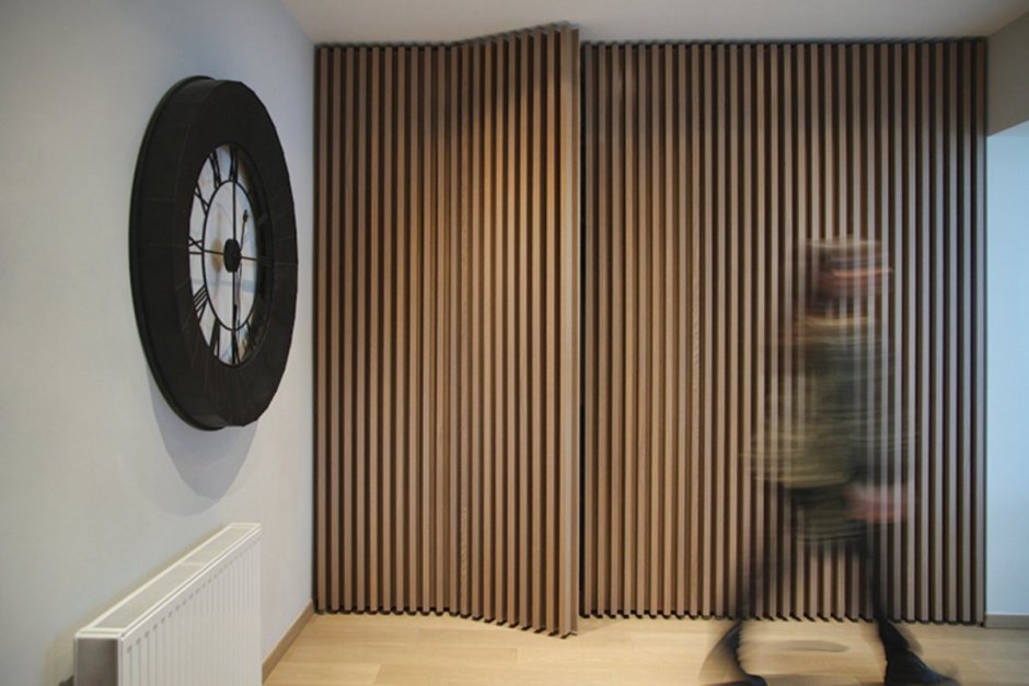 Деревянные раздвижные перегородки