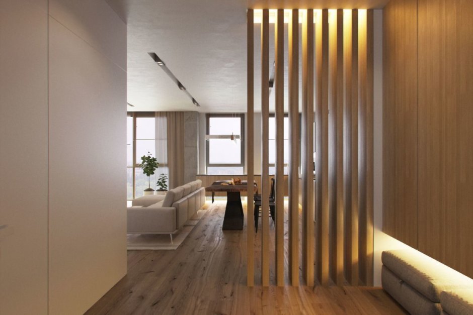 Двери Софья реечные перегородки (3*150)