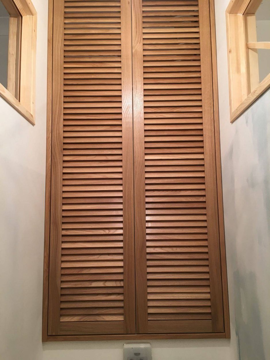 Скрытая реечная дверь