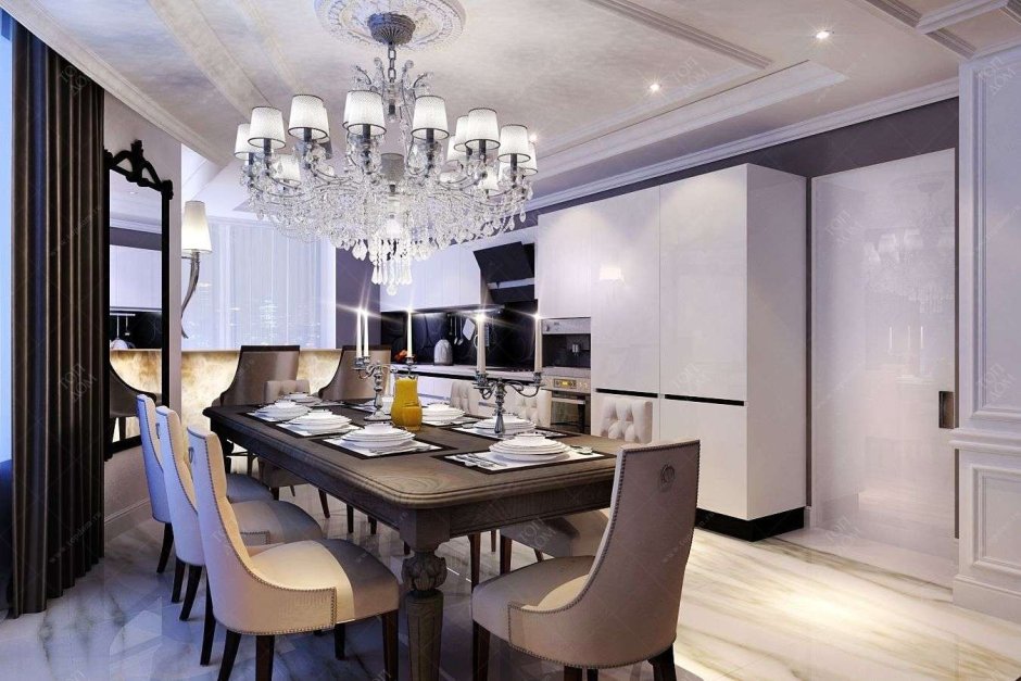 Кухня арт деко Неоклассика