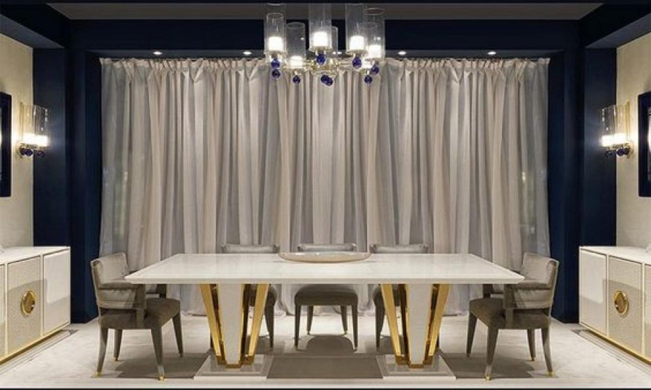 Стол обеденный дизайнерский арт деко