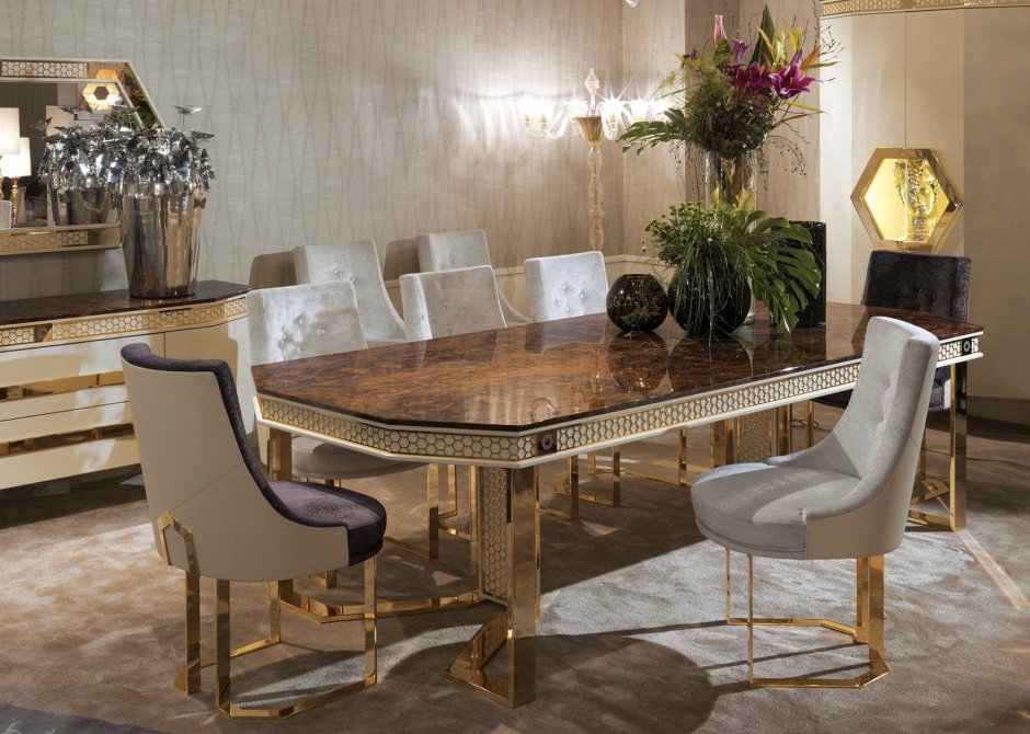 Стол обеденный Италия арт деко