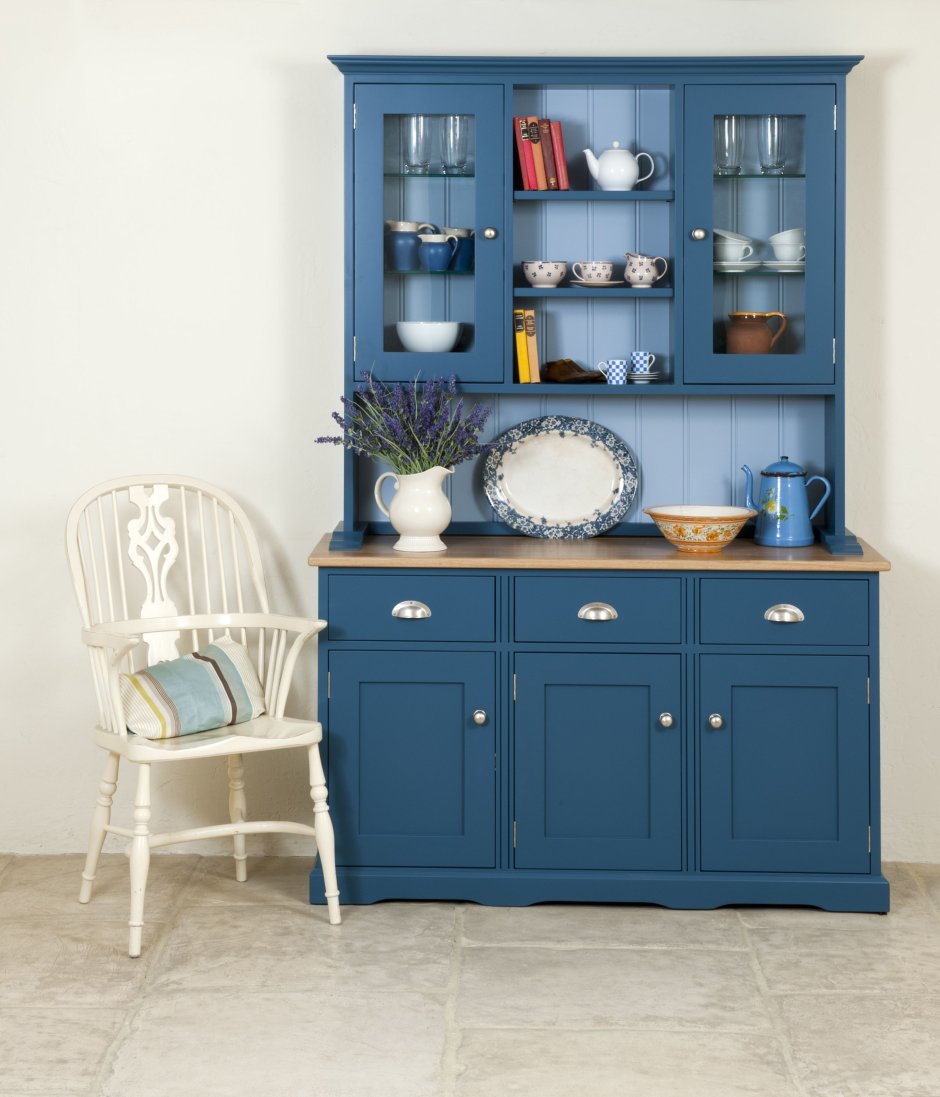 Синяя мебель в интерьере