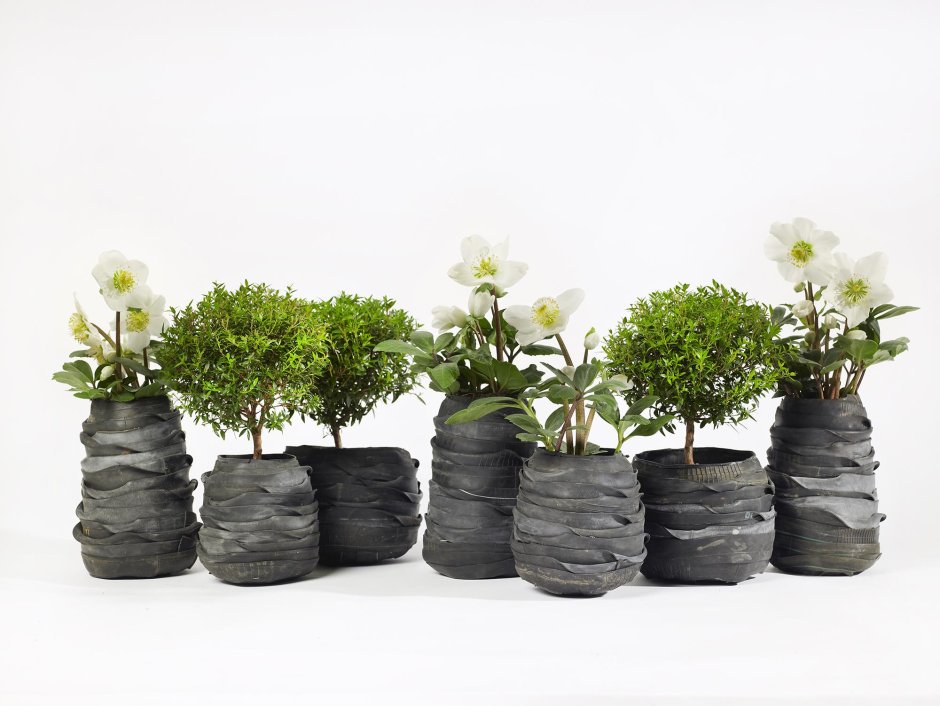 Необычные горшки для цветов