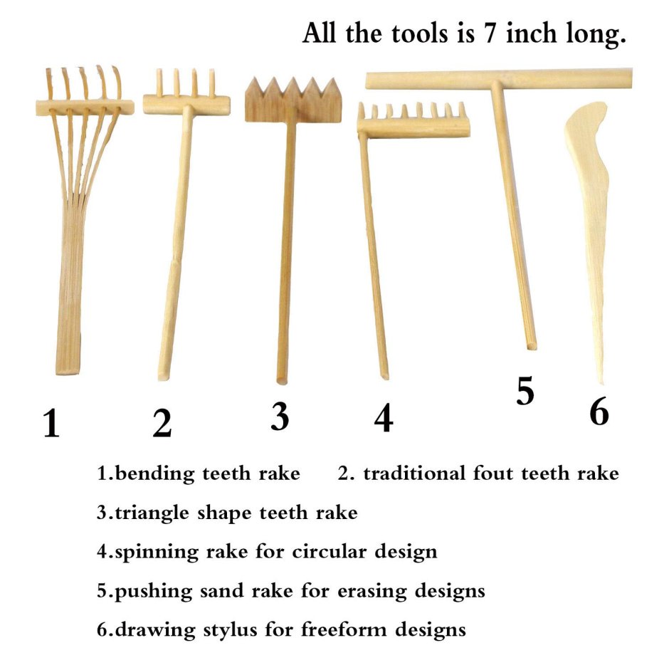 Настольный песок и грабли